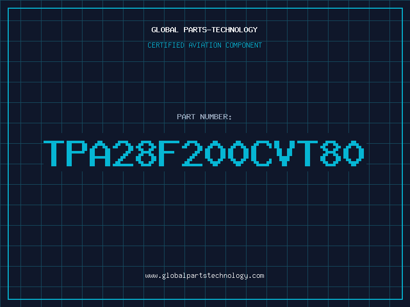Aviation Part TPA28F200CVT80