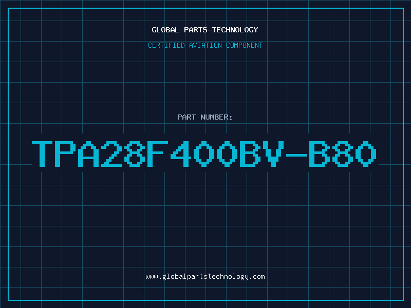 Aviation Part TPA28F400BV-B80