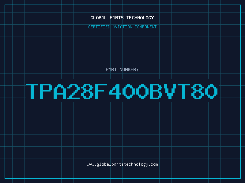 Aviation Part TPA28F400BVT80