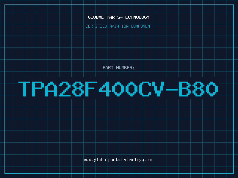Aviation Part TPA28F400CV-B80