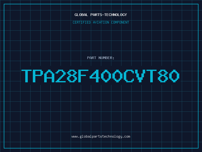 Aviation Part TPA28F400CVT80