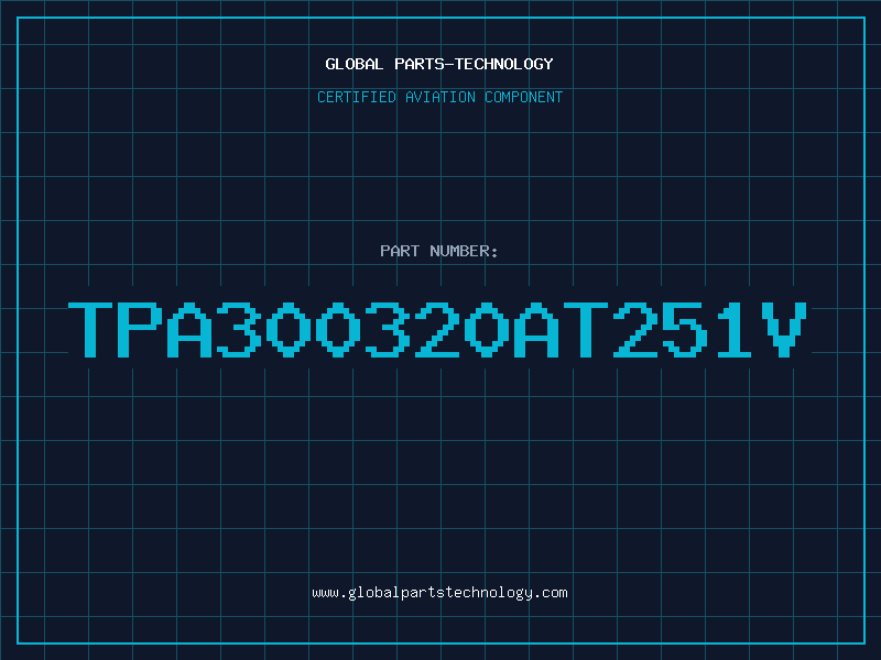 Aviation Part TPA300320AT251V