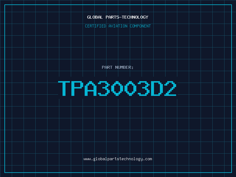 Aviation Part TPA3003D2