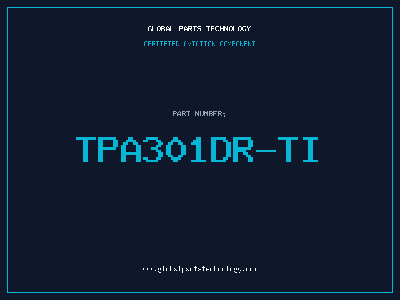 Aviation Part TPA301DR-TI