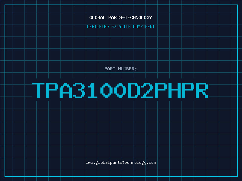 Aviation Part TPA3100D2PHPR