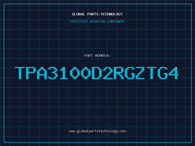 Aviation Part TPA3100D2RGZTG4