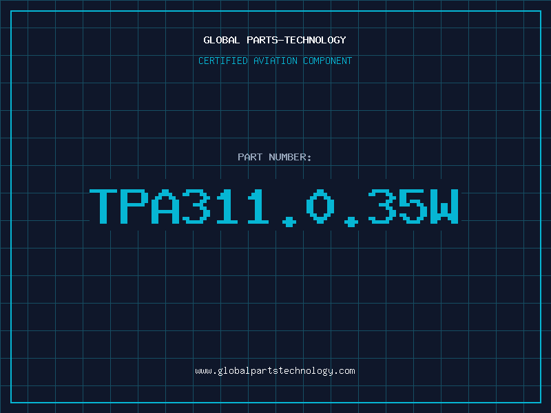 Aviation Part TPA311.0.35W