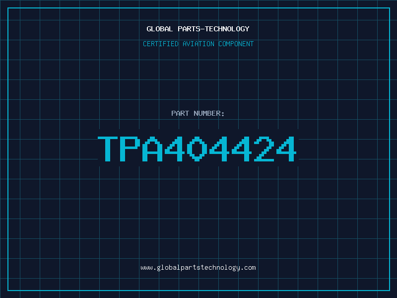 Aviation Part TPA404424