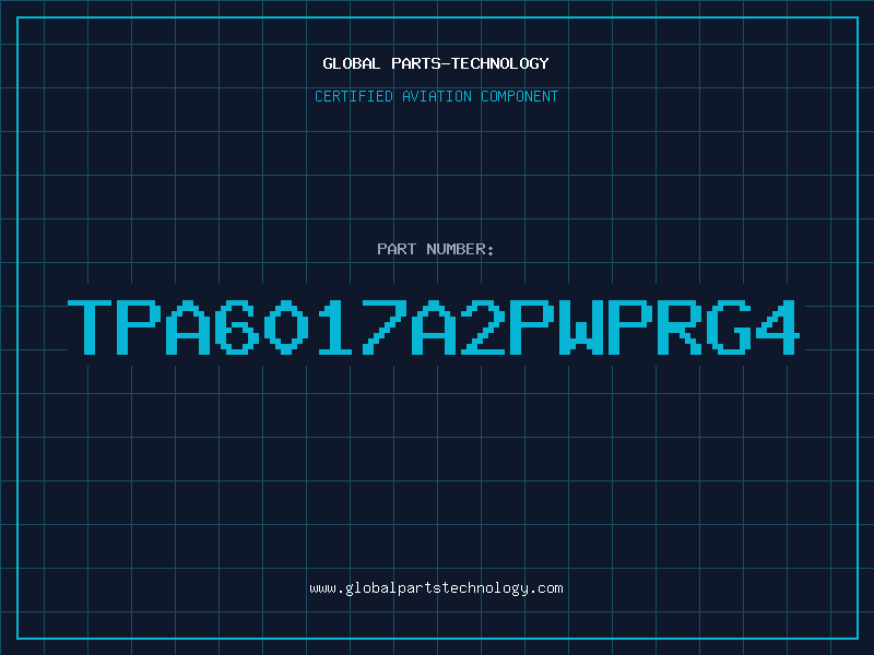 Aviation Part TPA6017A2PWPRG4