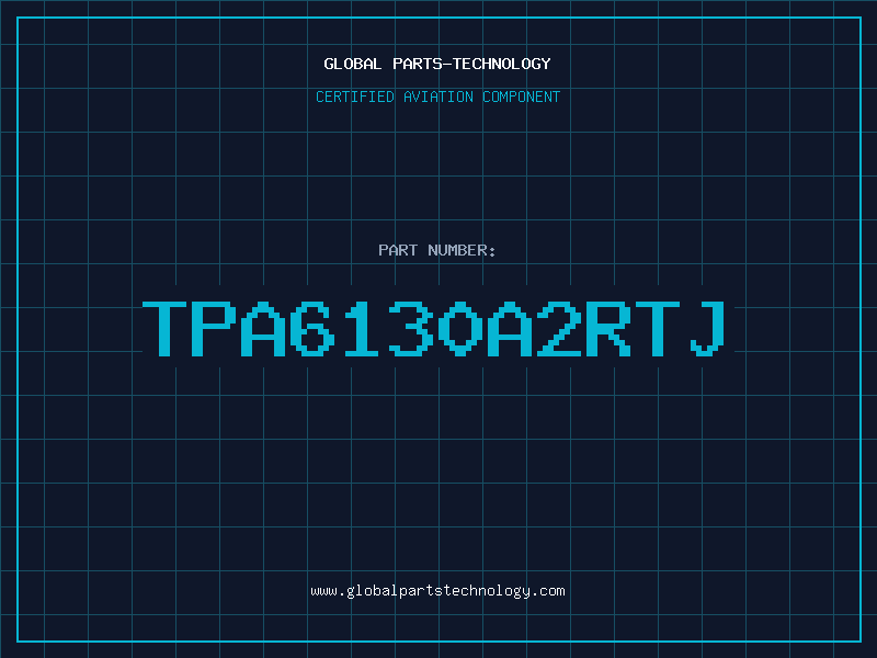Aviation Part TPA6130A2RTJ