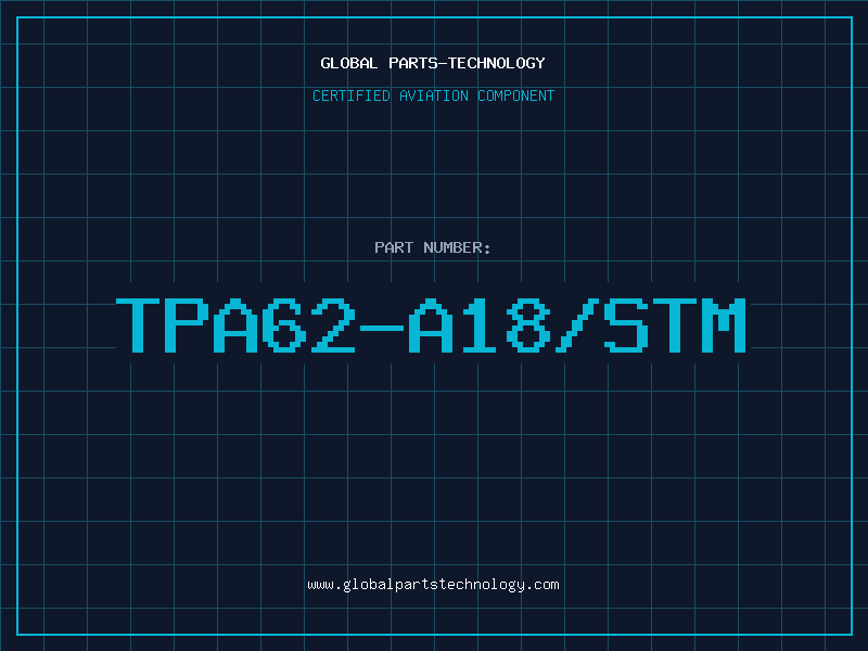 Aviation Part TPA62-A18/STM