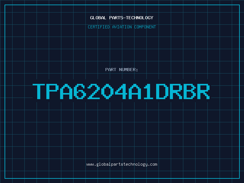 Aviation Part TPA6204A1DRBR