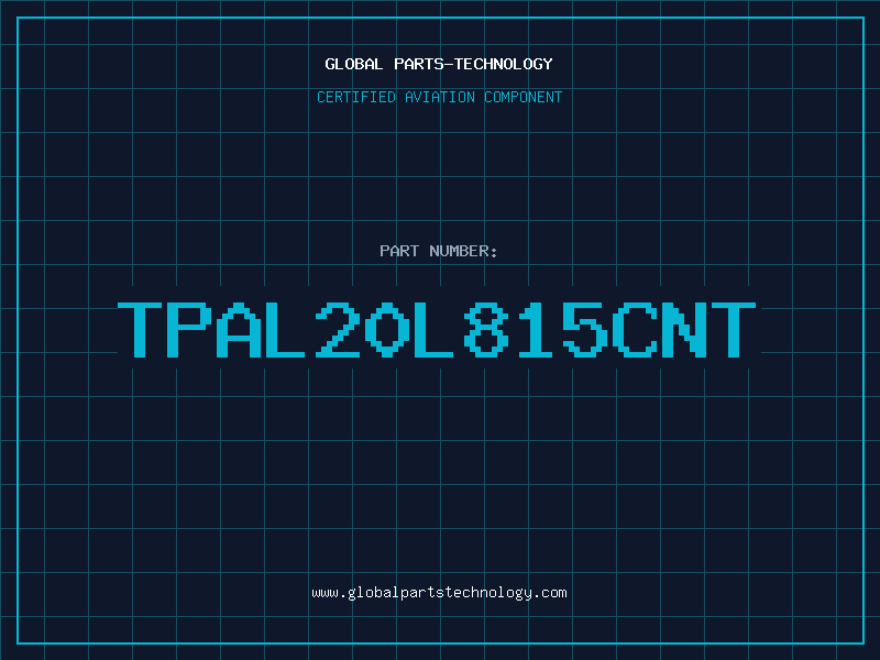 Aviation Part TPAL20L815CNT