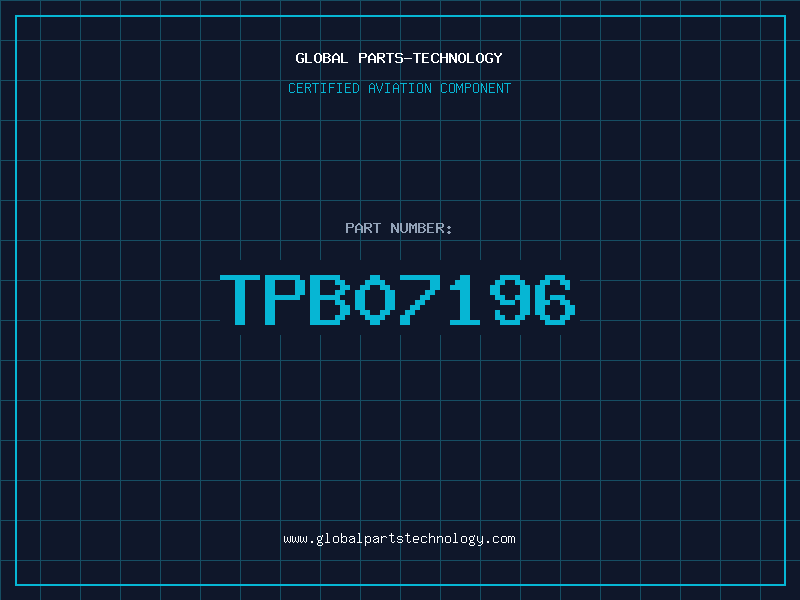 Aviation Part TPB07196