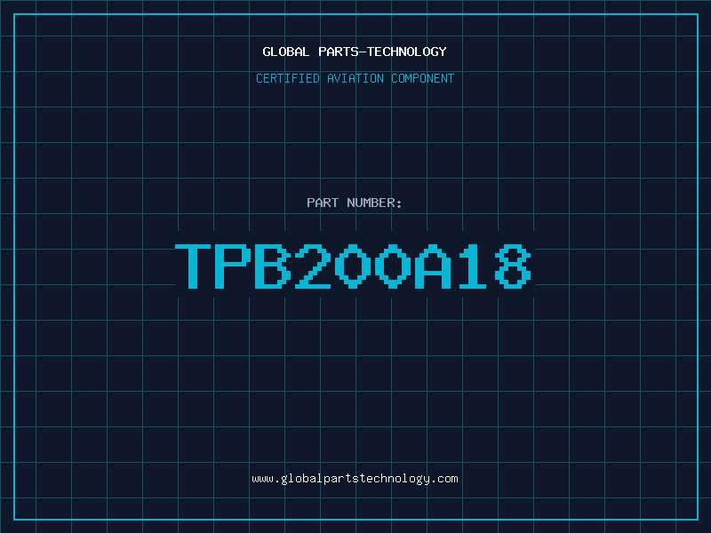 Aviation Part TPB200A18