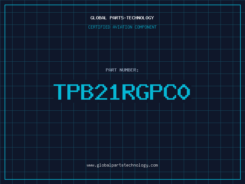 Aviation Part TPB21RGPC0