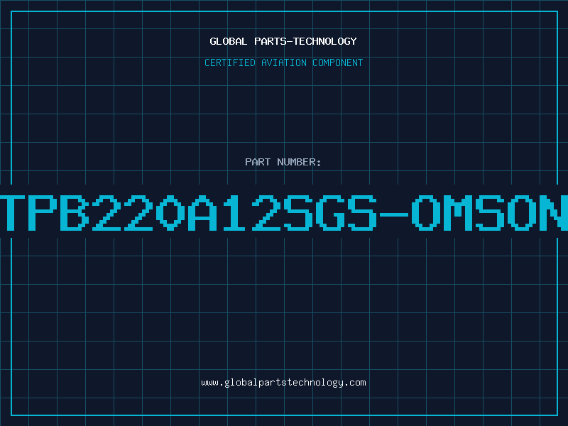 Aviation Part TPB220A12SGS-omson