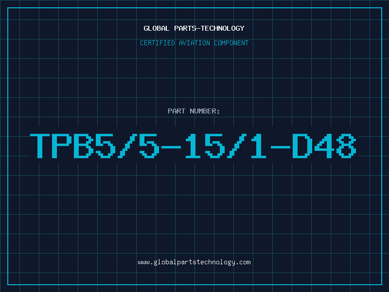 Aviation Part TPB5/5-15/1-D48
