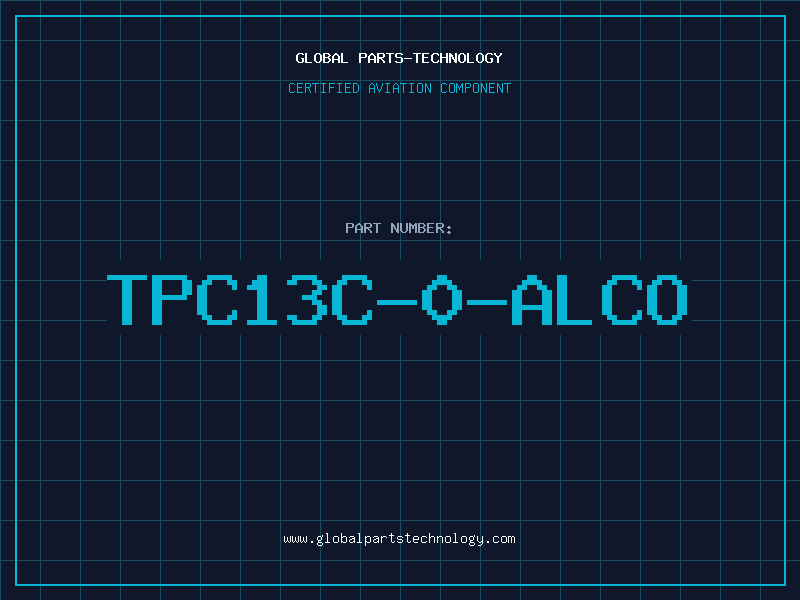 Aviation Part TPC13C-0-ALCO