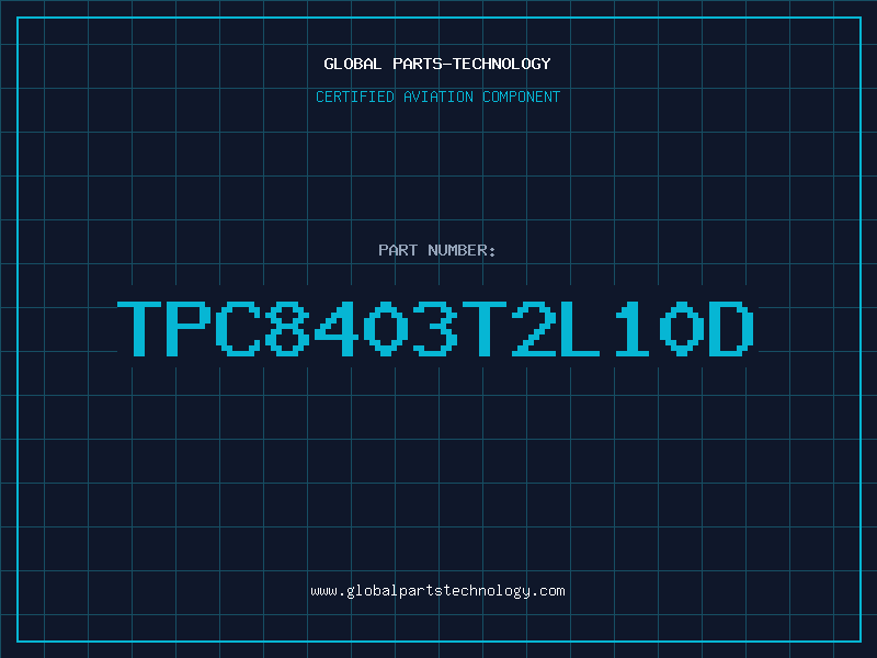 Aviation Part TPC8403T2L10D