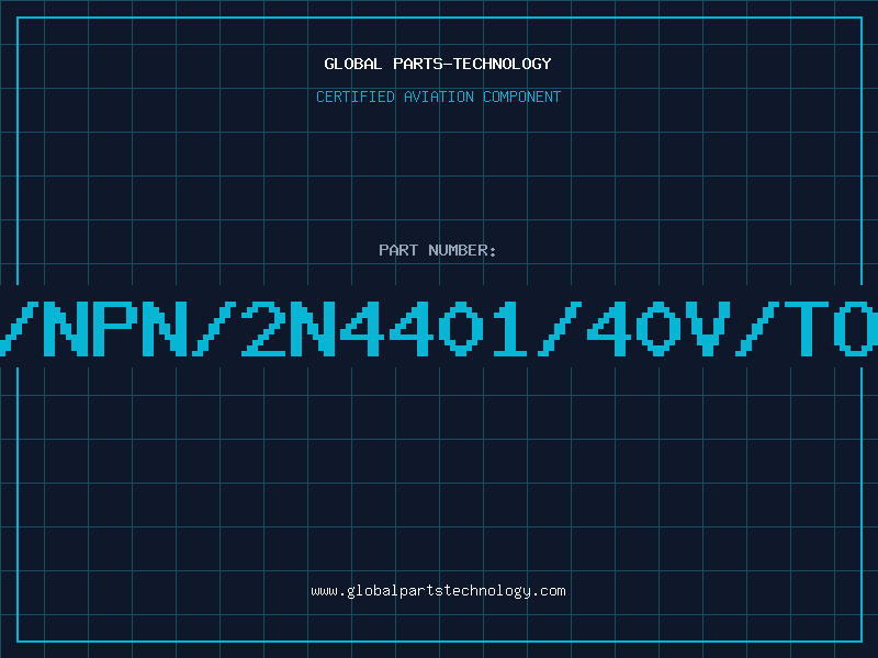 Aviation Part TR./NPN/2N4401/40V/TO-92
