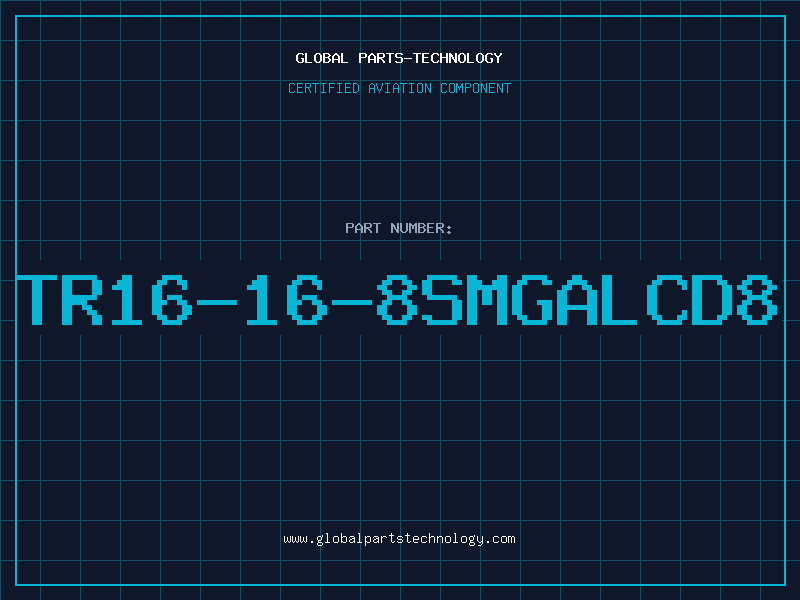 Aviation Part TR16-16-8SMGALCD8