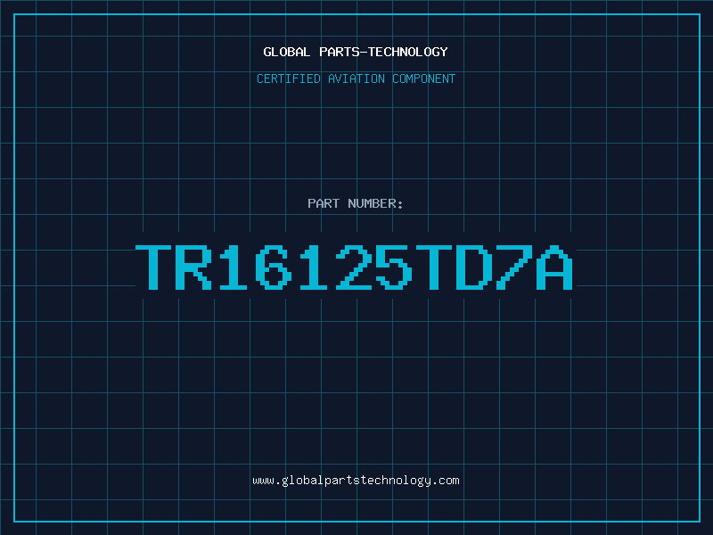 Aviation Part TR16125TD7A