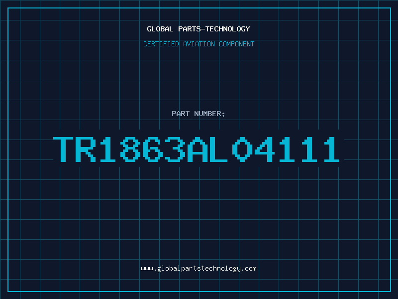 Aviation Part TR1863AL04111