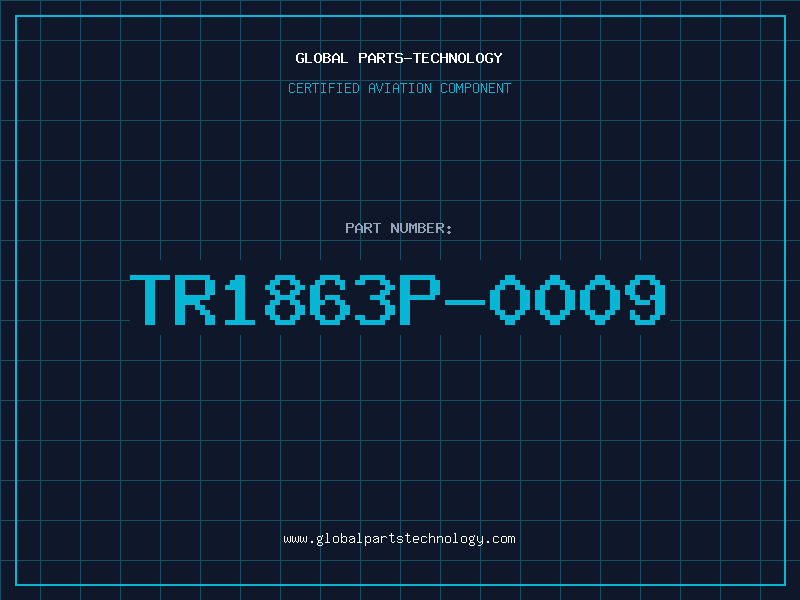 Aviation Part TR1863P-0009