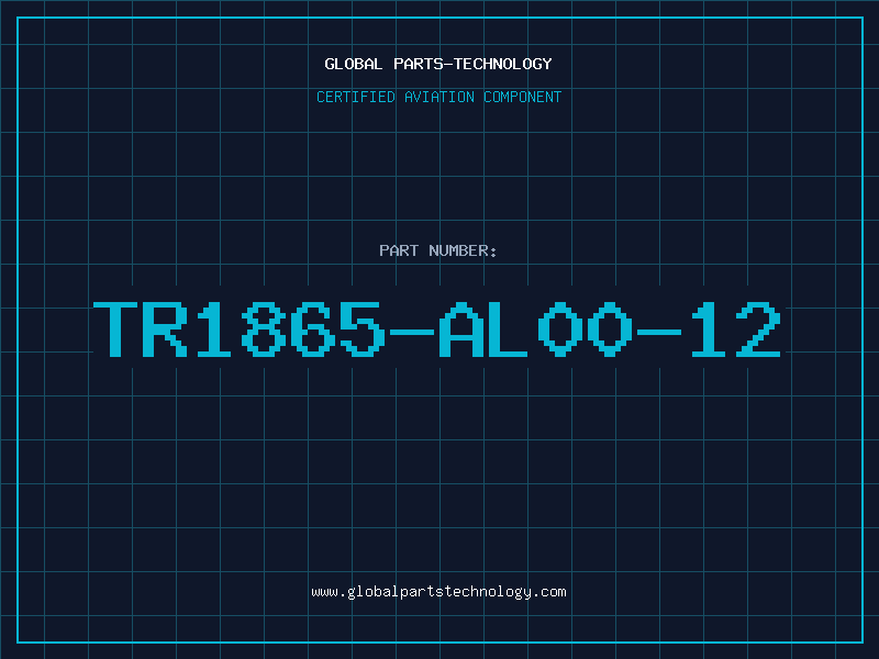 Aviation Part TR1865-AL00-12