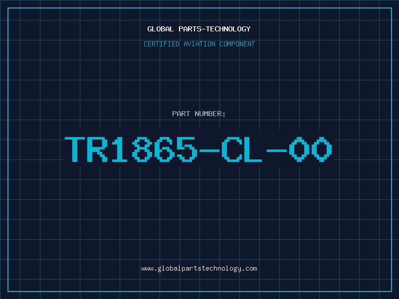 Aviation Part TR1865-CL-00