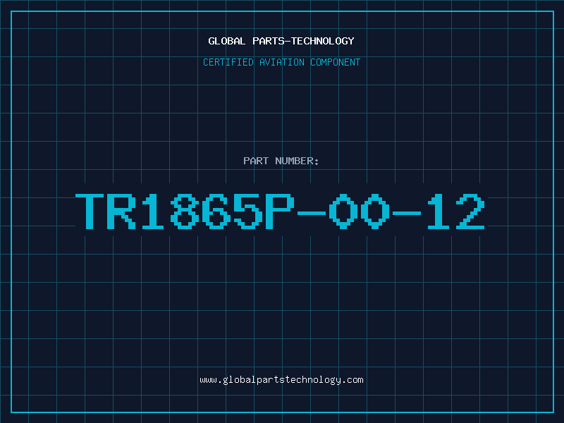 Aviation Part TR1865P-00-12
