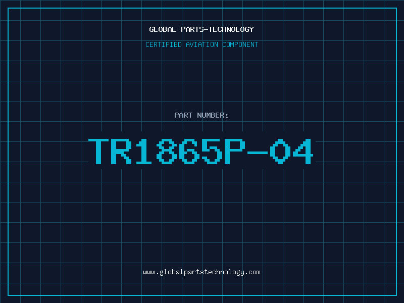 Aviation Part TR1865P-04