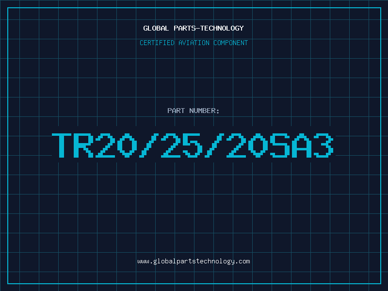 Aviation Part TR20/25/20SA3