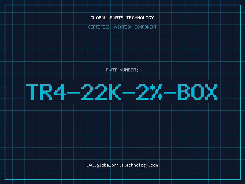 Aviation Part TR4-22K-2%-BOX