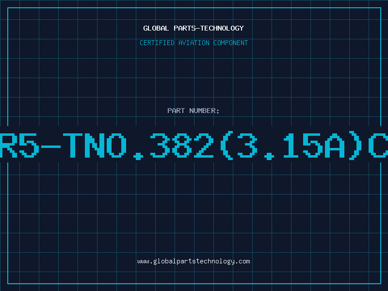 Aviation Part TR5-TNO.382(3.15A)C1