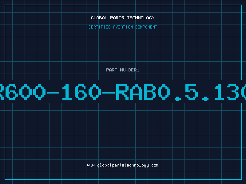 Aviation Part TR600-160-RAB0.5.1300