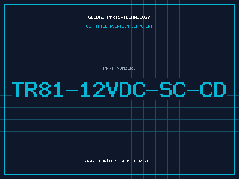 Aviation Part TR81-12VDC-SC-CD