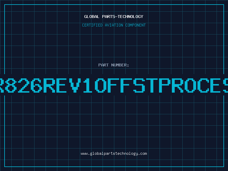 Aviation Part TR826REV1OFFSTPROCESS