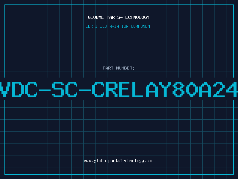 Aviation Part TR94-24VDC-SC-CRelay80A24VdcSpdt