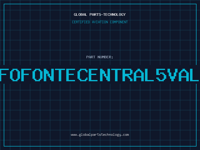 Aviation Part TRAFOFONTECENTRAL5VAL130