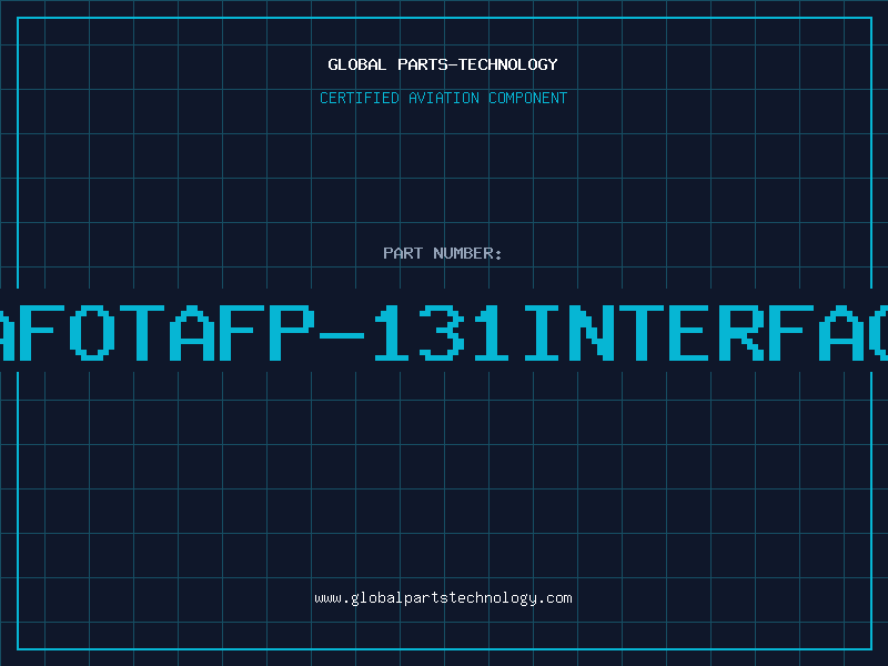 Aviation Part TRAFOTAFP-131INTERFACEU