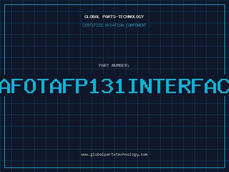 Aviation Part TRAFOTAFP131INTERFACEU