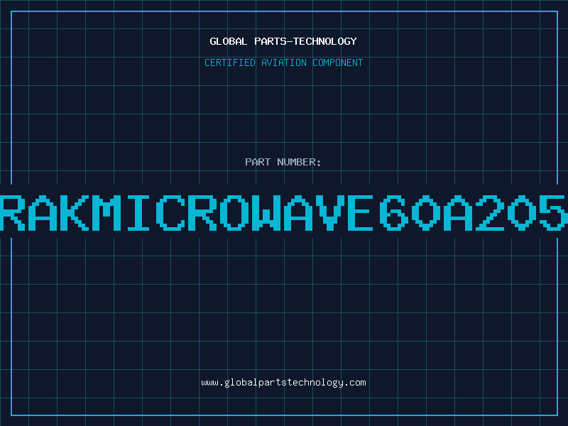 Aviation Part TRAKMICROWAVE60A2051