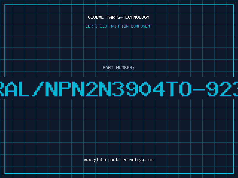 Aviation Part TRAL/NPN2N3904TO-923P