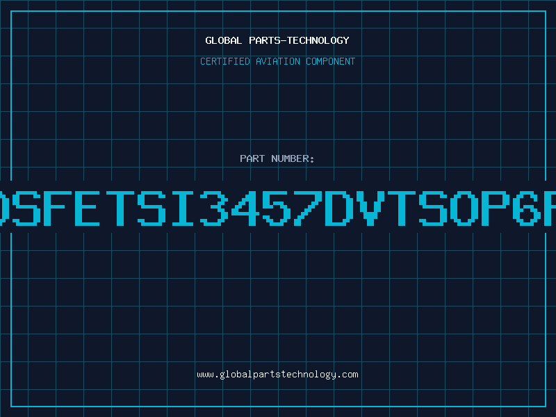 Aviation Part TRAMOSFETSI3457DVTSOP6PTAPE