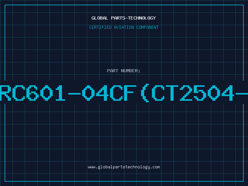Aviation Part TRC601-04CF(CT2504-T