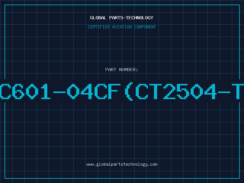 Aviation Part TRC601-04CF(CT2504-TCQ