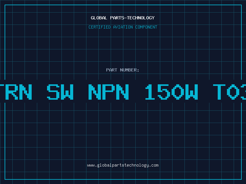 Aviation Part TRN SW NPN 150W T03