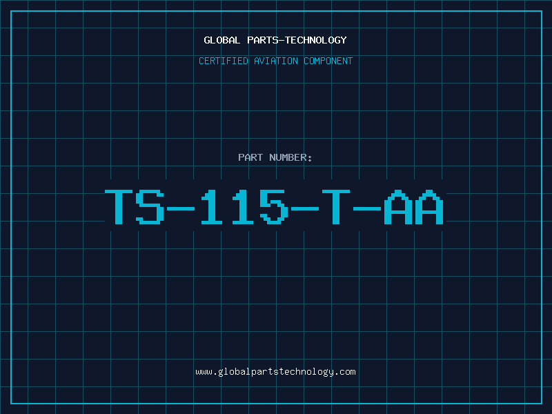 Aviation Part TS-115-T-AA